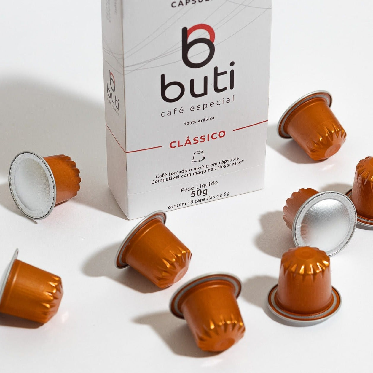 CAFÉ EM CÁPSULA BUTI CLÁSSICO 50G