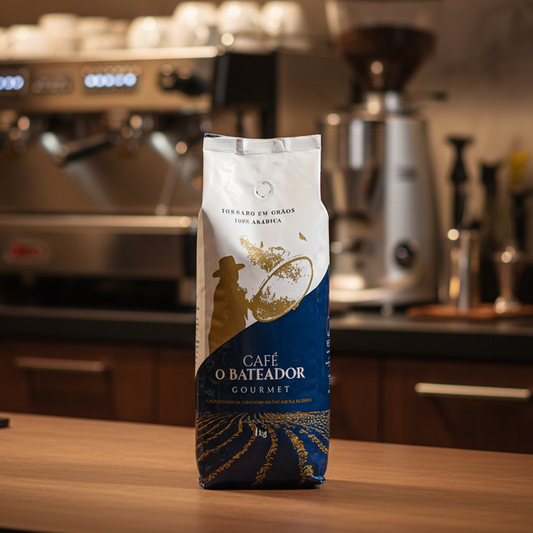 CAFÉ O BATEADOR GOURMET TORRADO EM GRÃOS - 1kg