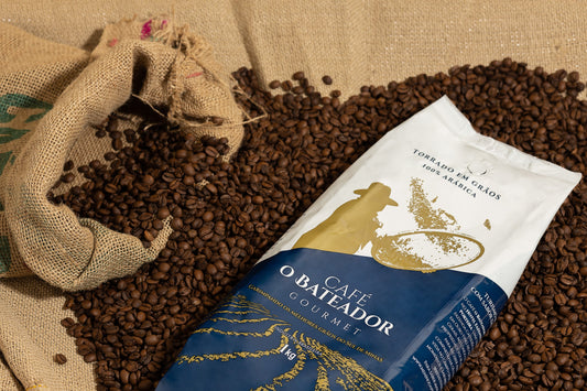 CAFÉ O BATEADOR GOURMET TORRADO EM GRÃOS - 1kg