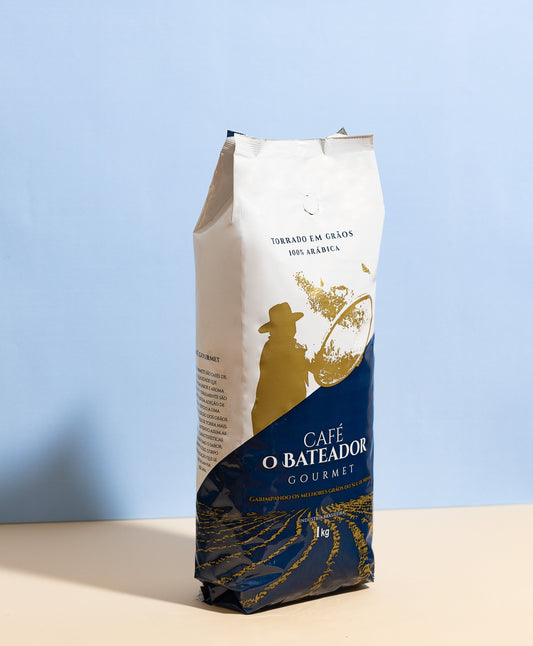 CAFÉ O BATEADOR GOURMET TORRADO EM GRÃOS - 1kg