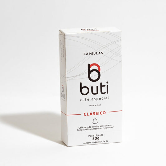 CAFÉ EM CÁPSULA BUTI CLÁSSICO 50G